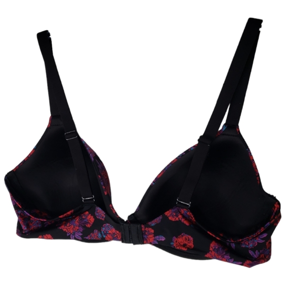 Maidenform Intimates Dark Floral Padded Underwire Bra 40C - Picture 9 of 9